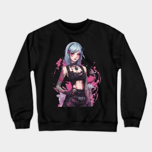 Queen of Emo Punk Metal Crewneck Sweatshirt